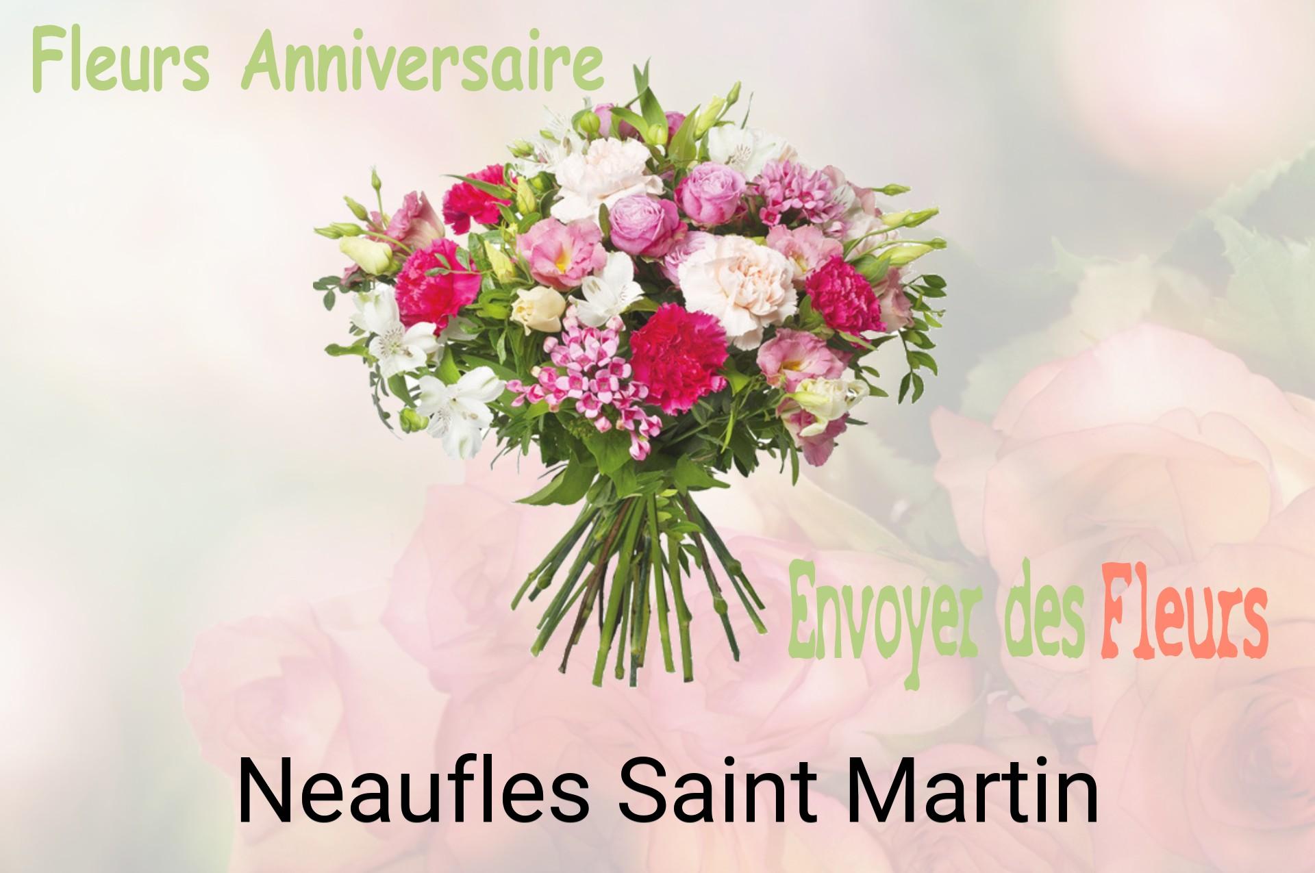 Bouquet de fleurs d’anniversaire livré à Neaufles-Saint-Martin
